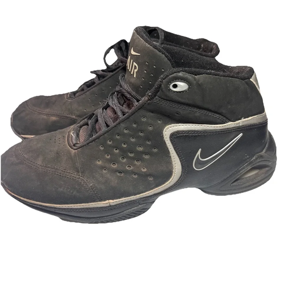 Nike Air Men's Sneakers Black 318200-001 Size‎ 9